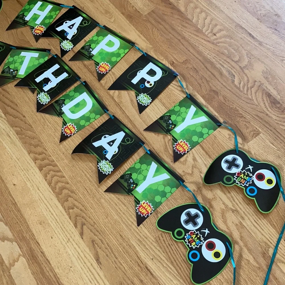 Birthday Party Decorations Video Game Theme
